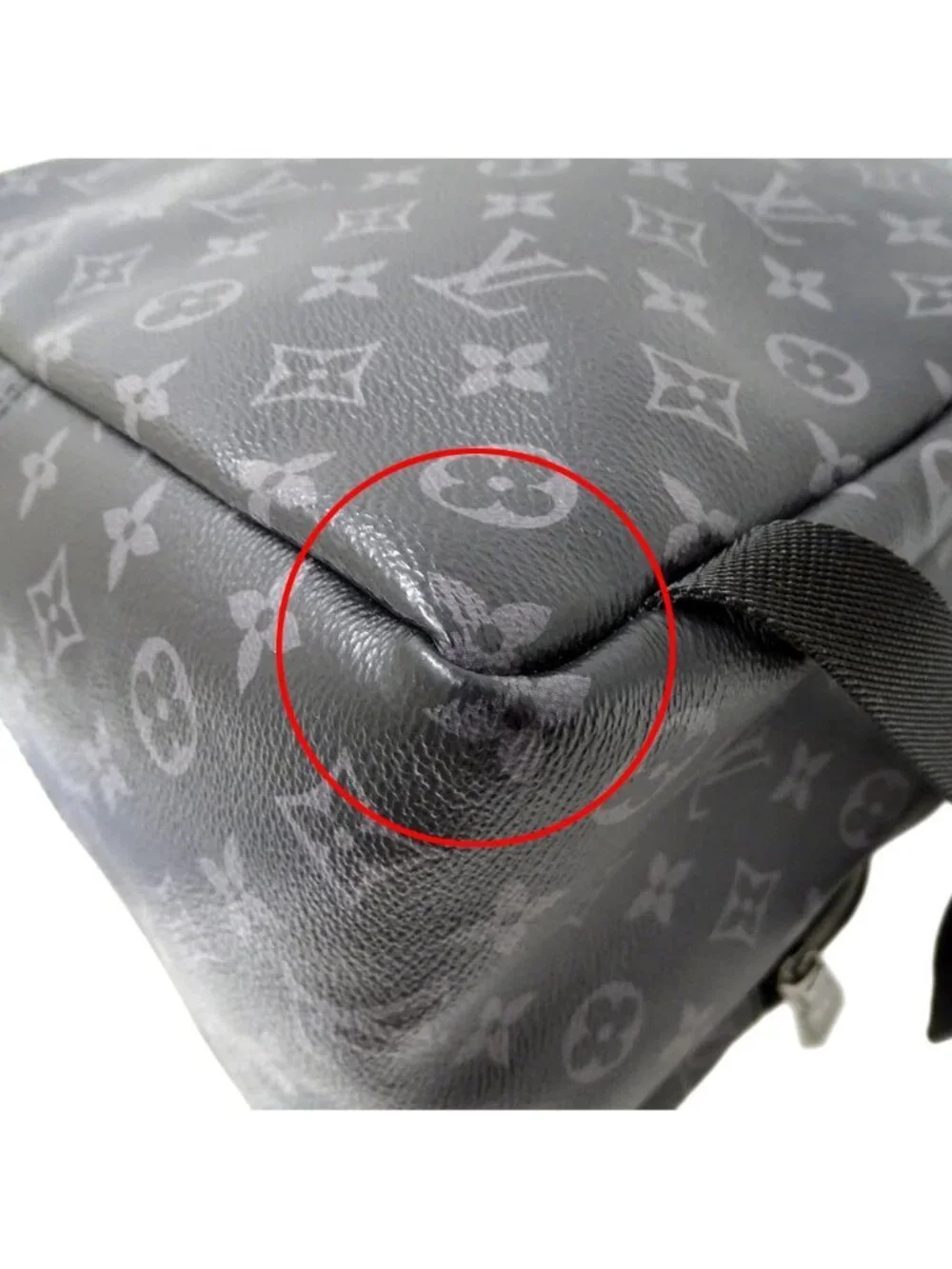 Louis Vuitton Monogram Eclipse Backpack Apollo Black